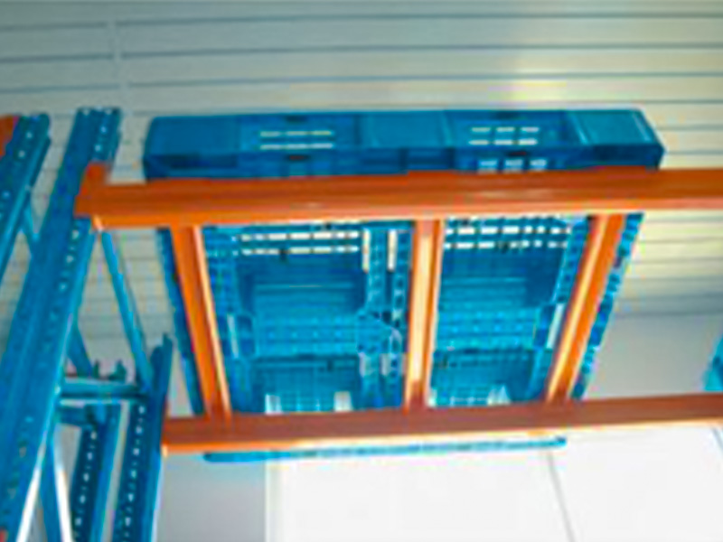 田字型托盘与横梁式货架的配合使用